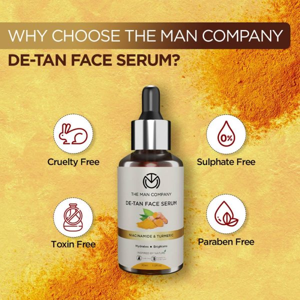 The Man Company De-Tan Face Serum Cheap