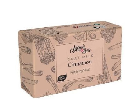 Mirah Belle Goat Milk Cinnamon Purifying Soap on Sale