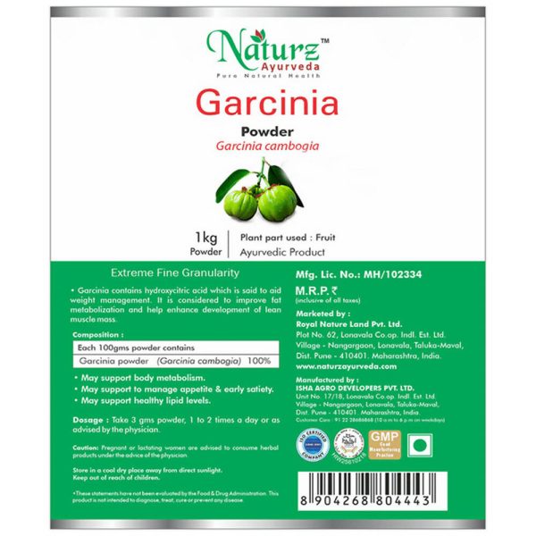 Naturz Ayurveda Garcinia Powder For Cheap