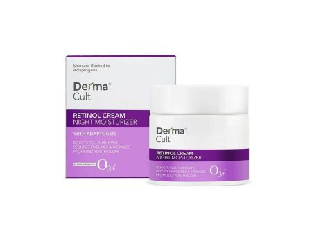 Professional O3+ Derma Cult Retinol Cream Night Moisturizer For Discount