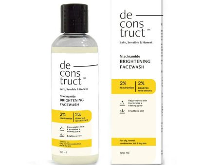 Deconstruct Niacinamide Brightening Face Wash Online Hot Sale