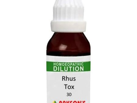 Bakson s Homeopathy Rhus Tox Dilution Discount