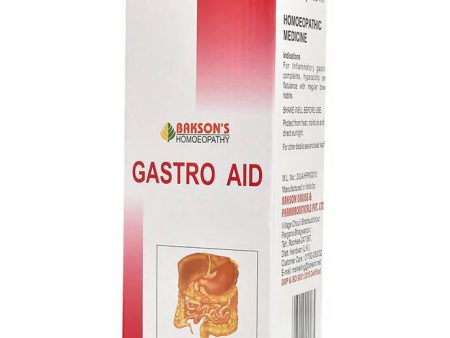 Bakson s Homeopathy Gastro Aid Syrup Sugar Free Online now