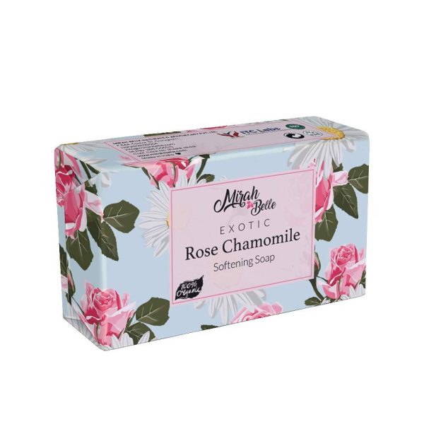 Mirah Belle Rose Chamomile Softening Soap Online Sale