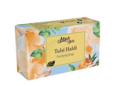 Mirah Belle Tulsi Haldi Purifying Soap Cheap