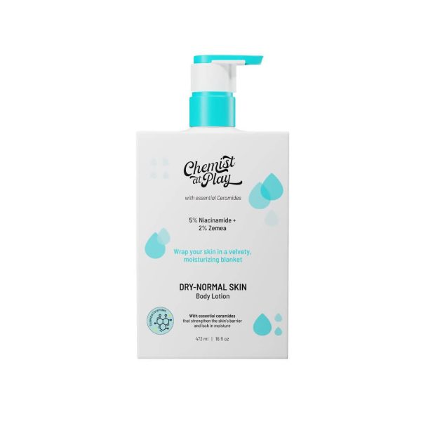 Chemist At Play Dry-Normal Skin Body Lotion with 5% Niacinamide + 2% Zemea For Deep Nourishment, Long Hydration For Sale