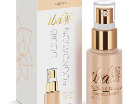 Iba Pure Skin Liquid Foundation SPF 15 - Ivory Fair Hot on Sale