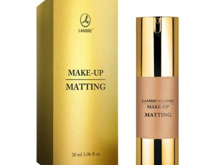 Lambre Classic Make-Up Matting Foundation (07 Almond Shade) Online now