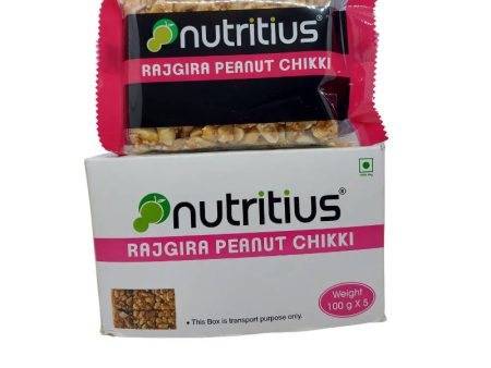 Nutritius Rajgira Peanut Chikki Hot on Sale