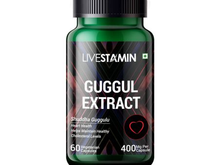 Livestamin Guggul Extract Capsules Hot on Sale