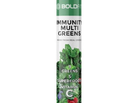 Boldfit Immunity Multi Greens Effervescent Tablets Discount