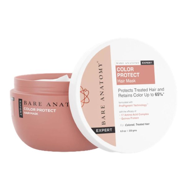 Bare Anatomy Expert Color Protect Hair Mask for Dry and Frizzy Colored Hair, Retains Color Upto 8 Weeks For Discount