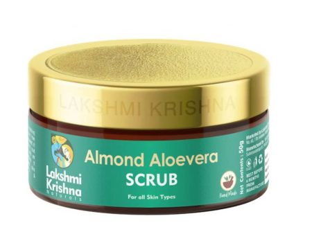 Lakshmi Krishna Naturals Almond Aloevera Scrub Discount