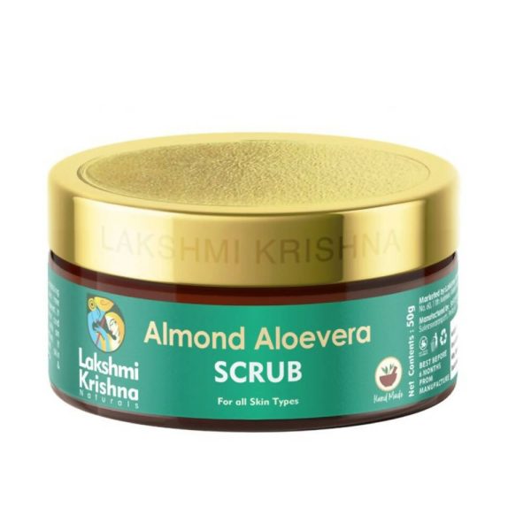 Lakshmi Krishna Naturals Almond Aloevera Scrub Discount