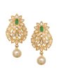 Saraf RS Jewellery GoldPlated Polki Studded With Beads Handcrafted Jewellery Set Online Hot Sale