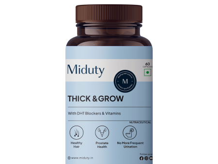 Miduty by Palak Notes Thick & Grow Capsules For Discount