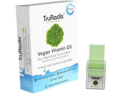 Truradix Vegan Vitamin D3 Oral Strips Online Sale