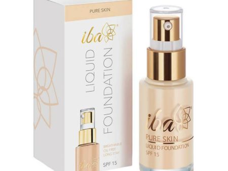 Iba Pure Skin Liquid Foundation SPF 15 - Snow White Hot on Sale