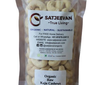 Satjeevan Organic Raw Kaju Cashews Online Hot Sale