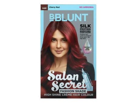 BBlunt Salon Secret High Shine Crème Hair Colour - Cherry Red Online Sale