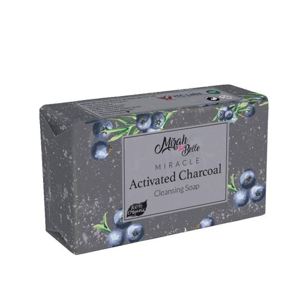 Mirah Belle Activated Charcoal Cleansing Soap Online Sale