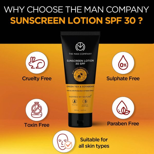 The Man Company Sunscreen Lotion SPF 30 Fashion