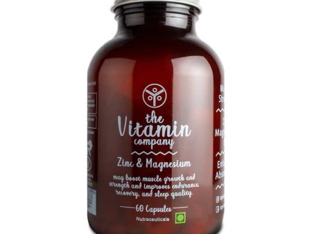 The Vitamin Company Zinc & Magnesium (With Vitamin B6) Capsules Online Sale