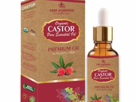 Deep Ayurveda Castor Pure Essential Oil For Discount