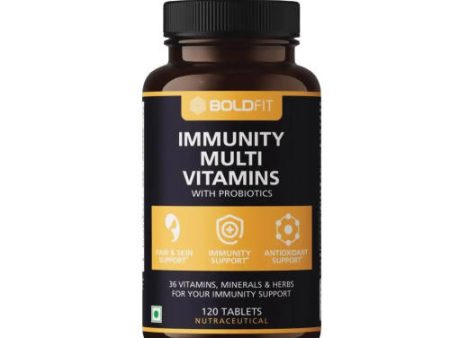 Boldfit Immunity Multi Vitamins with Probiotics Tablets Sale