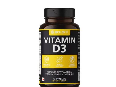 Boldfit Vitamin D3 Tablets Sale