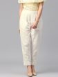 Jaipur Kurti Women White Trousers Sale