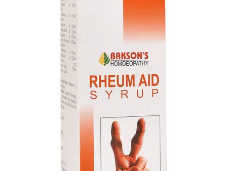 Bakson s Homeopathy Rheum Aid Syrup Hot on Sale