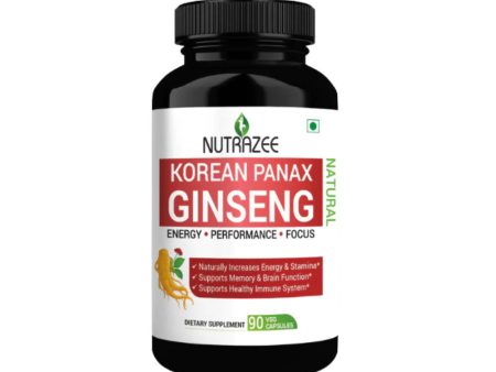 Nutrazee Korean Panax Ginseng Capsules Online Sale