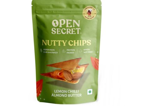 Open Secret Lemon Chilli Almond Butter Nutty Chips Discount