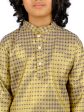 Sethukrishna Boys Blue Striped Kurti with Dhoti Pants Online Sale