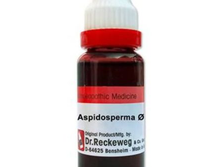 Dr. Reckeweg Aspidosperma Mother Tincture Q on Sale