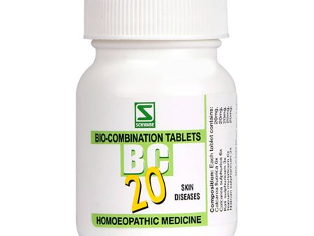 Dr. Willmar Schwabe India Bio-Combination 20 (BC 20) Tablet Sale