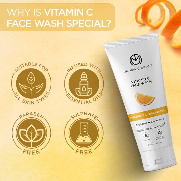 The Man Company Vitamin C Face Wash Discount