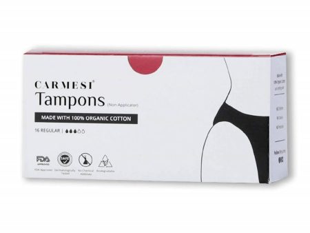 Carmesi 100% Organic Cotton Tampons For Discount