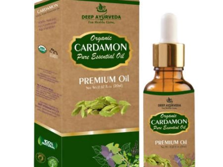 Deep Ayurveda Cardamom Pure Essential Oil For Discount