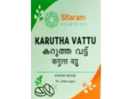 Sitaram Ayurveda Karutha Vattu Gulika Tablets Online Hot Sale