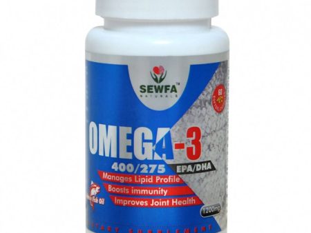 Sewfa Naturals 1200mg Omega - 3 Capsules For Discount