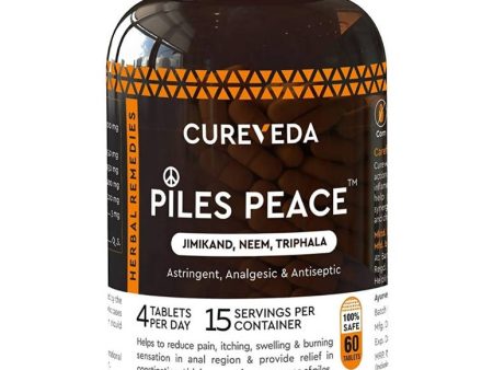 Cureveda Piles Peace Tablets Hot on Sale