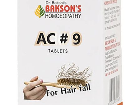 Bakson s Homeopathy AC#9 Tablets For Discount