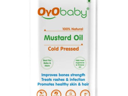 Oyo Baby Natural Mustard Oil - Cold Pressed Cheap