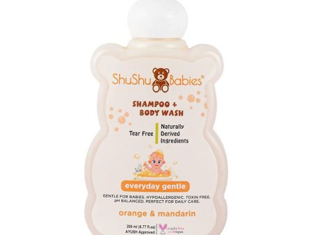 ShuShu Babies Shampoo + Body Wash Orange & Mandarin Online Hot Sale