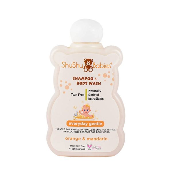 ShuShu Babies Shampoo + Body Wash Orange & Mandarin Online Hot Sale