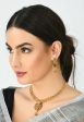 Mominos Fashion Johar Kamal Gold-Plated Brass Finish Stone Choker For Women (Golden) Online Sale