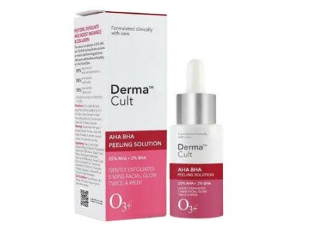 Professional O3+ Derma Cult 25% AHA + BHA 2% Peeling Solution Serum Fashion