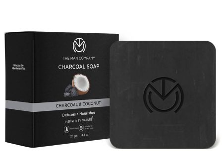 The Man Company Charcoal Soap Bar - Charcoal & Coconut Online